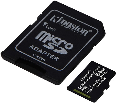 KINGSTON MICRO SECURE DIGITAL 64 GB