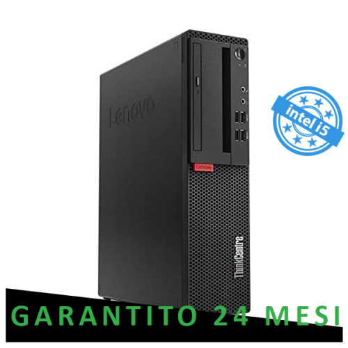 PC LENOVO M710s SFF INTEL i5-6GEN 8GB RAM 240GB SSD WIN 10 PRO 2 ANNI DI GARANZIA RN84522201