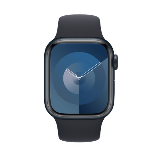 Smartwatch Apple Watch Series 9 GPS (A2980) Aluminium 45mm 64GB OLED Touchscreen Midnight [Grade C+]