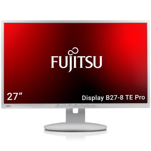 Monitor Fujitsu B27-8 TE Pro 27 Pollici 1920x1080 Full-HD LED VGA HDMI DP White