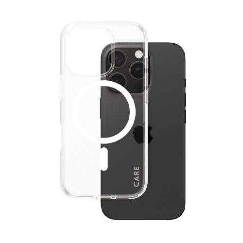 Cover PanzerGlass trasparente Urban Combat White MagSafe Apple iPhone 16 Pro