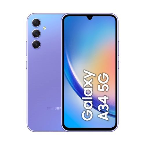 Smartphone Samsung Galaxy A34 5G SM-A346B 256GB 6.6" SuperAMOLED 48MP Violet [Grade A]