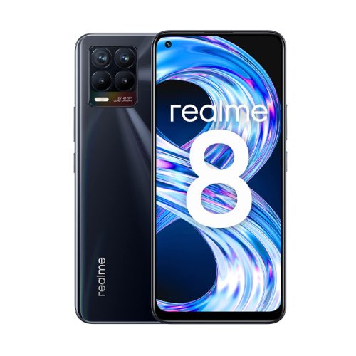 Smartphone Realme 8 4G 128GB 6.4" Super AMOLED 64MP Black [Grade A]