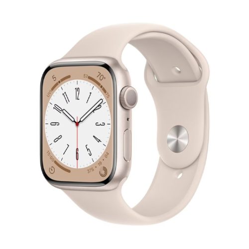 Smartwatch Apple Watch Series 8 GPS (A2770) Aluminium 41mm 32GB OLED Touchscreen Starlight [Grade A]
