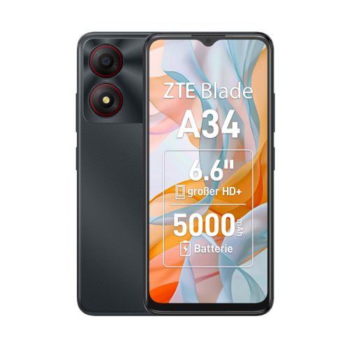 Smartphone ZTE Blade A34 64GB 6.6" IPS LCD 8MP Gray [Grade A]