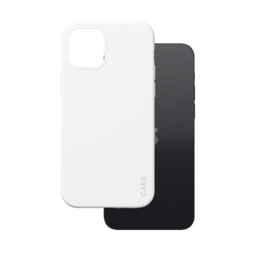 Cover PanzerGlass CARE Fashionable White Orchid iPhone 12 Bianco