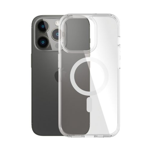 Cover PanzerGlass HardCase Transparent White MagSafe iPhone 14 Pro Trasparente