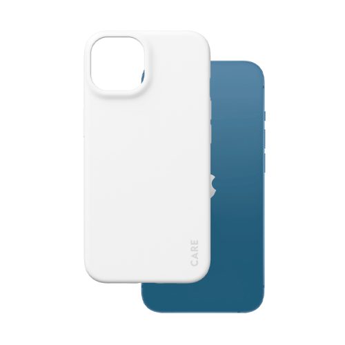 Cover PanzerGlass CARE Fashionable White Orchid iPhone 13   14 Bianco