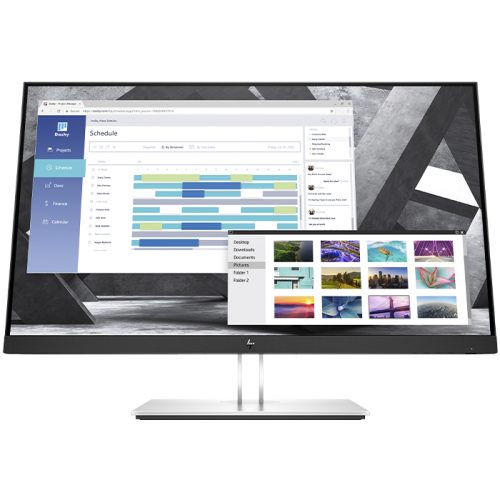 Monitor HP E27q G4 27 Pollici 2560x1440 QHD USB VGA HDMI DisplayPorts Black Silver [Grade B]