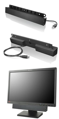 Lenovo USB Soundbar Nero 2.0 canali 2,5 W