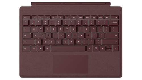 Microsoft Surface Pro Signature Type Cover Borgogna Microsoft Cover port