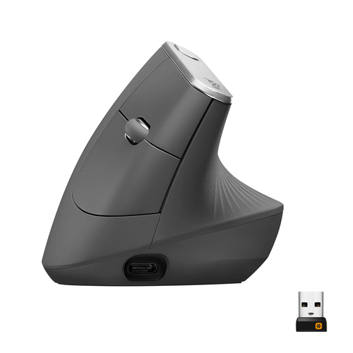 Logitech MX Vertical mouse Mano destra Wireless a RF + Bluetooth Ottico 4000 DPI