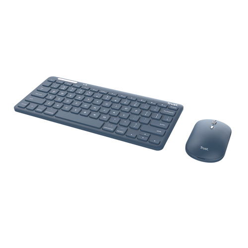 Trust lyra set tastiera e mouse wireless bluetooth, layout italiano qwerty,  84%