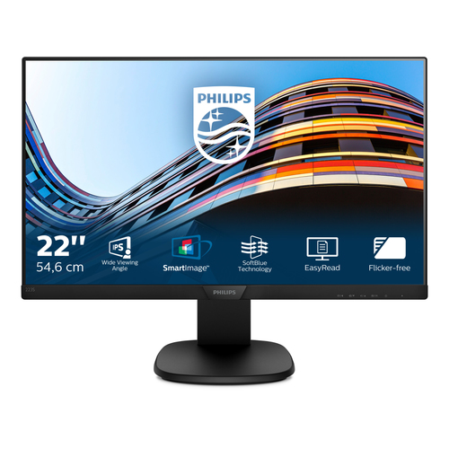 Philips S Line Monitor LCD con tecnologia SoftBlue 223S7EHMB/00
