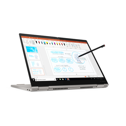 Lenovo ThinkPad X1 Titanium Yoga Ibrido (2 in 1) 34,3 cm (13.5″) Touch screen Quad HD Intel® Core™ i5 16 GB LPDDR4x-SDRAM 512