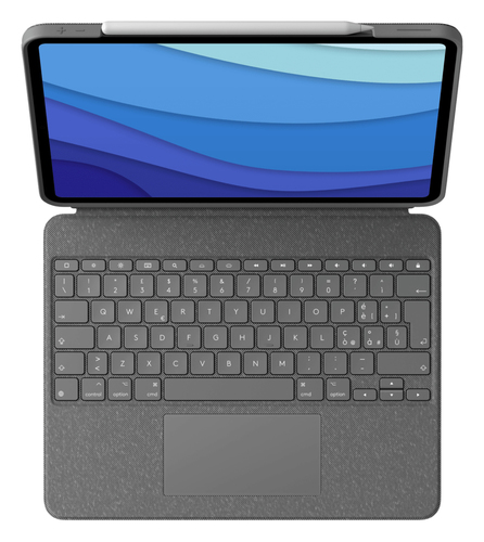 Logitech Combo Touch for iPad Pro 12.9-inch (5th generation) Grigio Smart Connector QWERTY Italiano