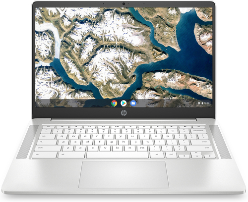 HP Chromebook 14a-nd0006nl 35,6 cm (14″) Full HD AMD 3000 8 GB DDR4-SDRAM 128 GB eMMC Wi-Fi 5 (802.11ac) Chrome OS Argento