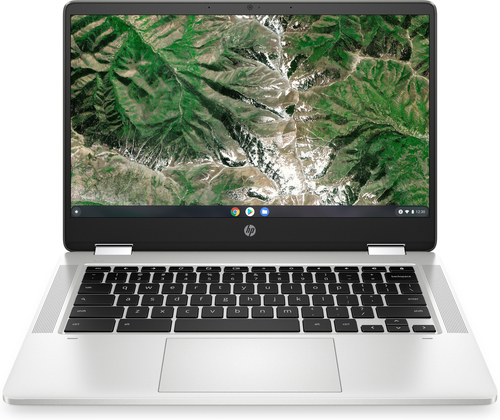 HP Chromebook x360 14a-ca0005nl 35,6 cm (14″) Touch screen Full HD Intel® Celeron® 4 GB LPDDR4-SDRAM 64 GB eMMC Wi-Fi 5 (802.1