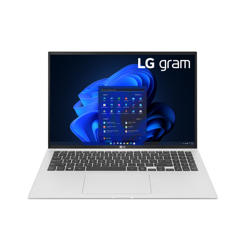LG Gram 16Z90P Notebook 16″ – Windows 11, Intel i7 Evo, 16GB RAM, 512GB SSD, solo 1190g di peso, Quartz Silver